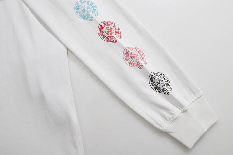 CHROME-HEARTS Men's Long-Sleeve T-shirt Sweatshirt K8009