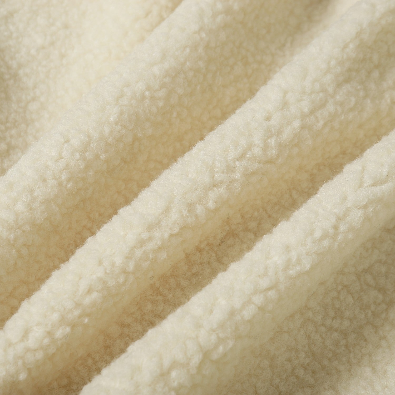 Chrome-Hearts Horseshoe Embroidered Sherpa Jacket - Black Cream Gothic Coat 825