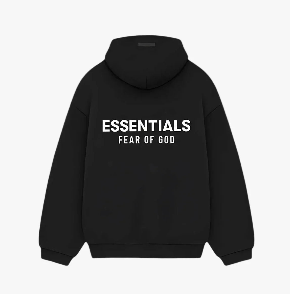 Fear of God Essentials Fleece Hoodie Black